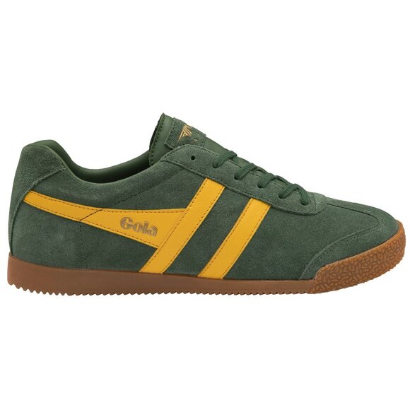 Gola Other - Gola Classics Men's Harrier Suede Sneakers Color Evergreen, Sun